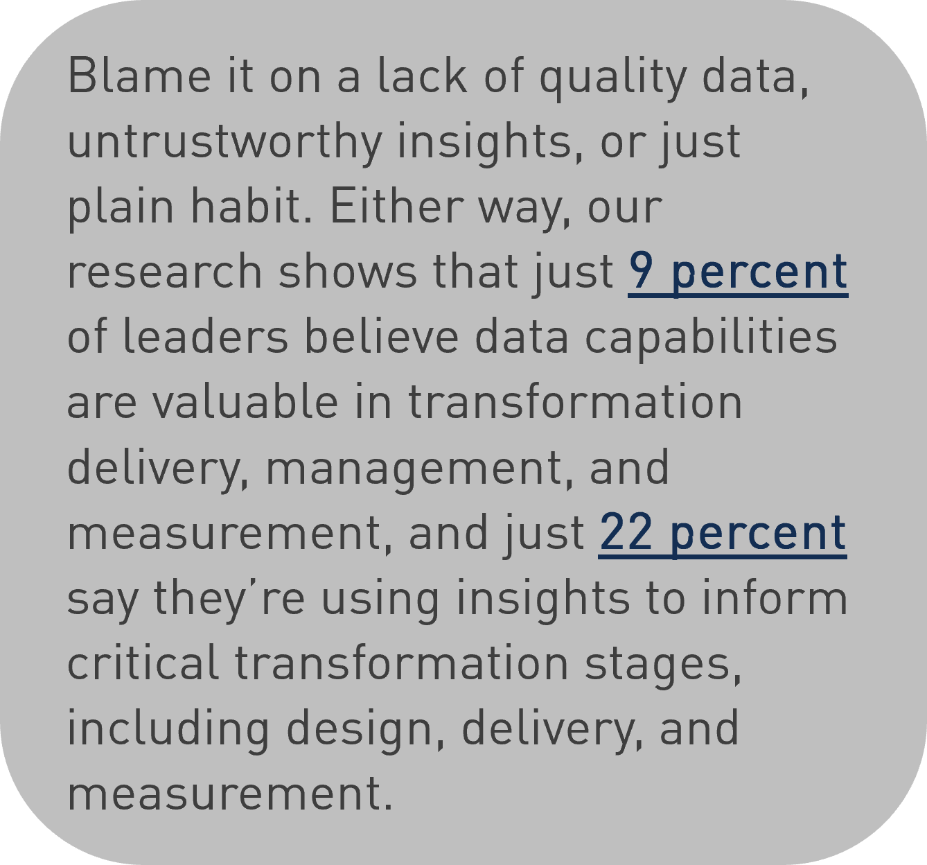 Optimizing Your Position in the Race to Data-Driven